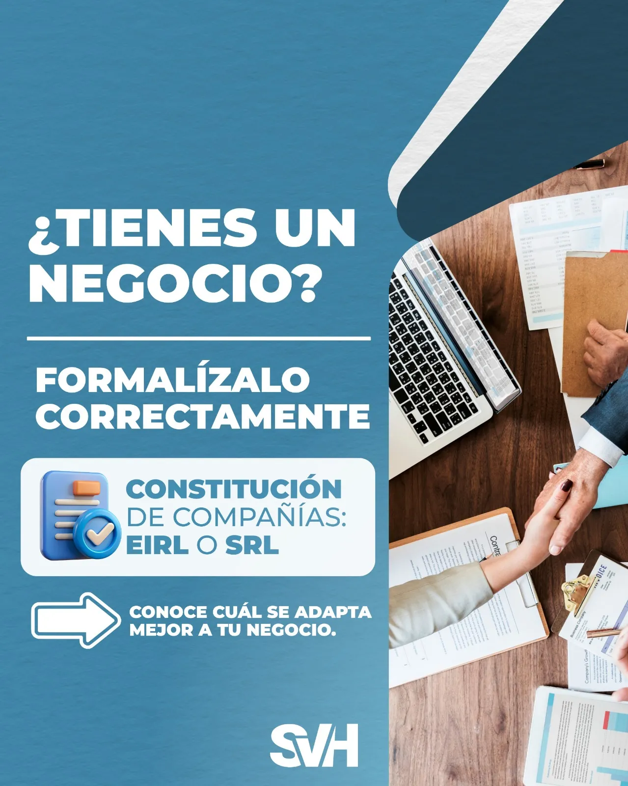 Promoci&oacute;n para formalizar un negocio como EIRL o SRL